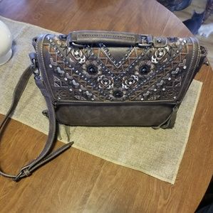 Studded Montana West Conceal Carry Handbag